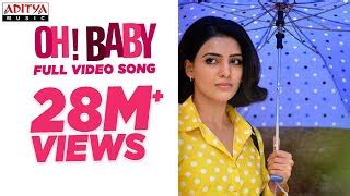 Oh Baby Chords Full Video Song || Oh Baby Songs || Samantha Akkineni ...