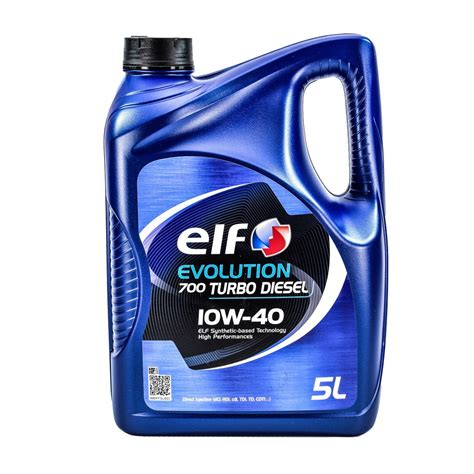 ELF EVOLUTION 700 TURBO DIESEL 10W-40, 5L