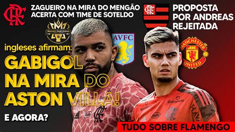 Gabigol Aston Villa Prepara Proposta Ao Flamengo Manchester Recusa