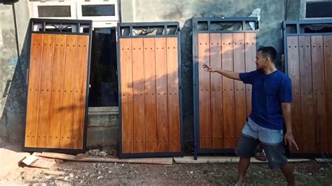 Model Pintu Gerbang Minimalis Terbaru Contoh Pintu Utama Sederhana Tapi