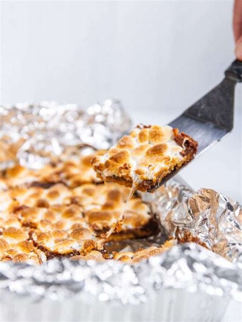 S’Mores Bars Recipe - Sweetphi