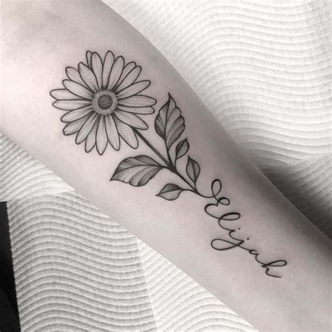 Margarita Flower Tattoo