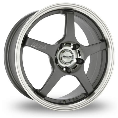 Maxxim Ahead Graphite Polished 17 Alloy Wheels Wheelbase