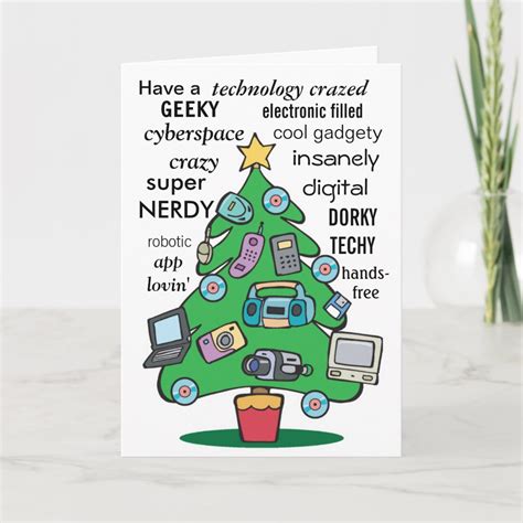 15 Geeky Christmas Cards Krysanthe