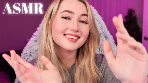 Asmr Word Tracing Face Touching And Lots Of Visual Triggers Youtube