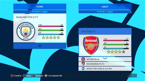 Thema Graphic Menu Efootball Manchester City Ps Alifzn S Ko