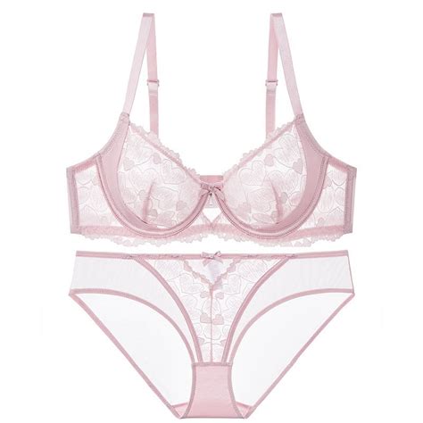 Generic Sexy Lace Lingerie Women S French Ultra Thin See Through Plus Size Underwear Big Chest