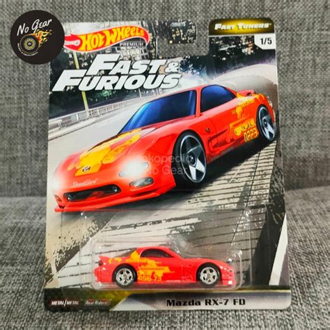 Jual Hot Wheels Mazda RX7 FD Fast Furious Fast Tuners Kota Tangerang Selatan No Gear Tokopedia