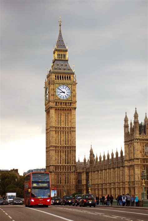 Free picture: clock, London, architecture, parliament, city, tower