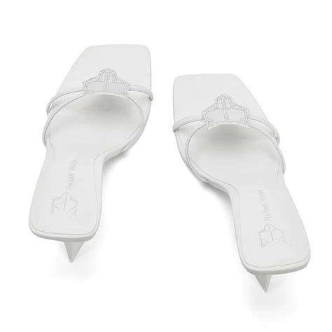 Naked Wolfe White Viper Patent Leather Gem