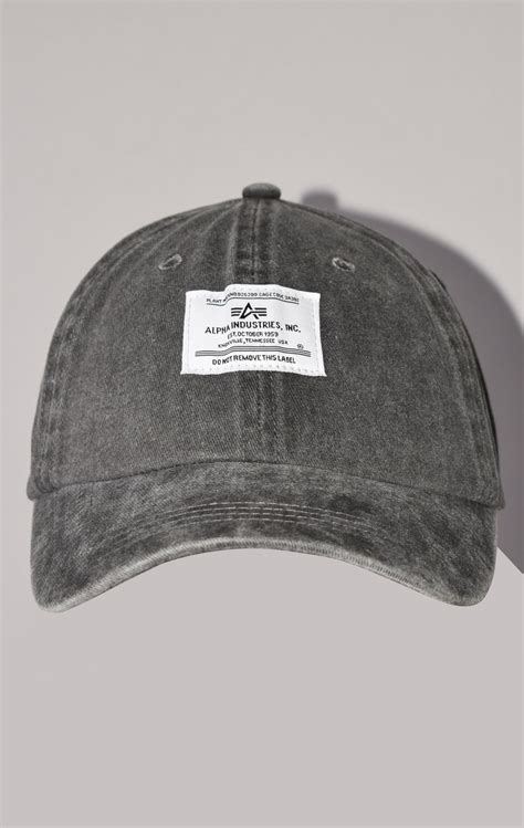 Бейсболка ALPHA INDUSTRIES BATTLEWASH CAP SS 24 black, купить в ...