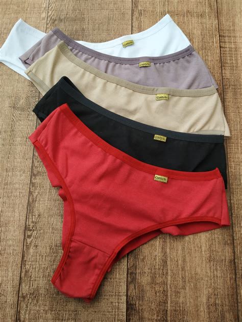 Calcinha Algodão Fio Duplo Estela Blitz Lingerie