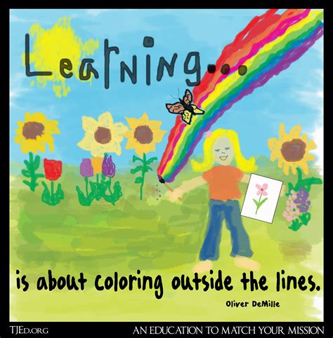 Coloring Outside The Lines Weekly Mentor By Oliver Demille