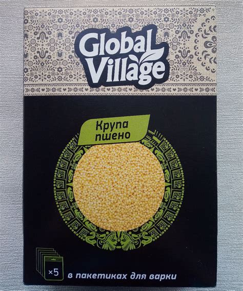 Пшено Global Village в пакетиках для варки - «Понравилась эта крупа в ...