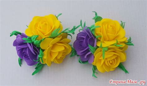 Украшения для волос-2 - Канзаши - Страна Мам