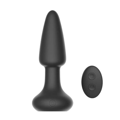 Vibrating Remote Control Anal Plug Sq Latexsm