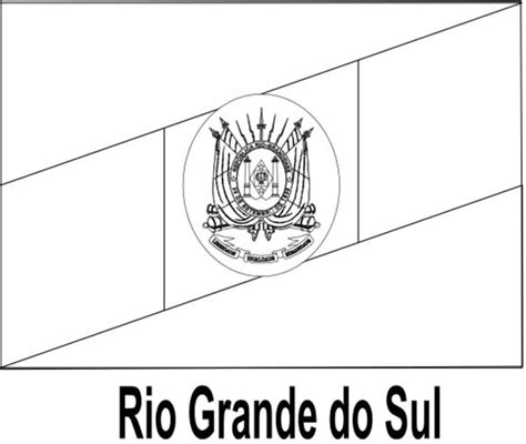 35 Desenhos Da Bandeira Do Rio Grande Do Sul Para Imprimir E Colorir