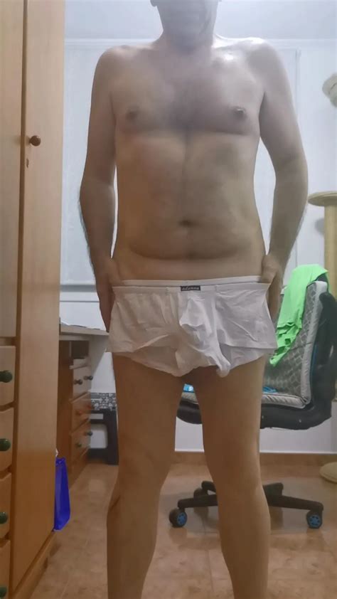 BOXER BLANCO CON SUSPENSORIO Nude Pics XHamster