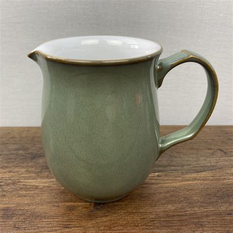 Denby Regency Green Milk Jug Mrpottery