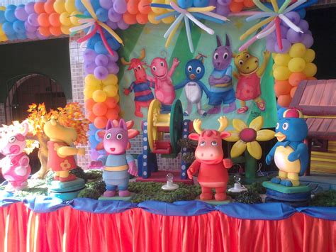 Aniversário Backyardigans - TURMA DO TECO TECO E PETELECO: ANIVERSÁRIO TEMA BACKYARDIGANS