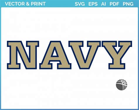 Navy Midshipmen - Wordmark Logo (1998) - College Sports Vector SVG Logo ...