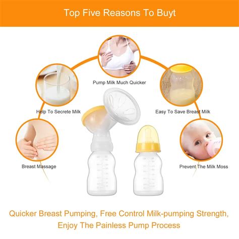 Двойные электрические молокоотсосы мощный всасывающий USB Электрический ...