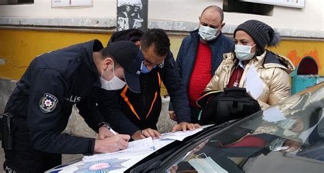 Ve Sigara Yasa Ba Lad Lk Cezalar Kesildi Sokakta Sigara I Mek