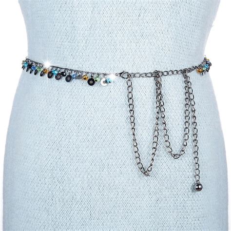 Badinka New Summer Vintage Women Waist Chain Belt Female Boho