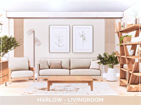 The Sims Resource Harlow Livingroom Tsr Only Cc