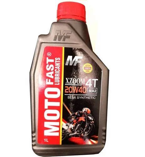 Mf Two Wheeler Moto Fast Lubricant Oil Packaging Type Bottle At Rs