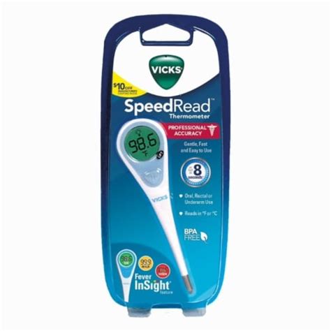 Vicks® SpeedRead™ Thermometer, 1 ct - Ralphs