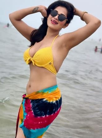 Blogger Ashwini Sri Hot Pics In Bikini