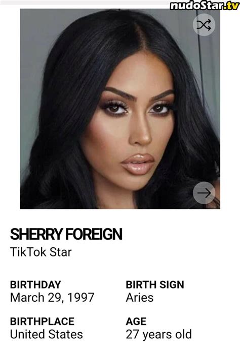 Sherry Foreign Sherryforeign Sherrymacallen Nude OnlyFans Photo Nudostar TV