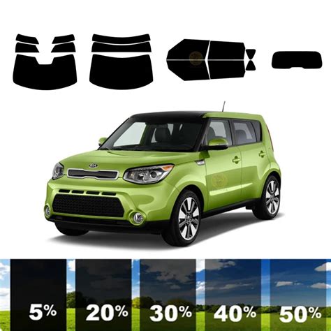 Precut Removable Window Tint Film For Car Uvr Vlt Heat