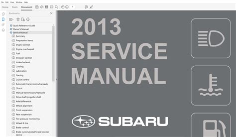 Subaru Fiori Workshop Manual 3