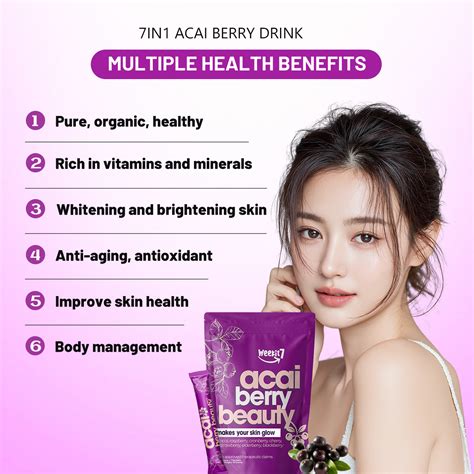 fda weekit acai berry powder organic mixed berry beauty juice anti