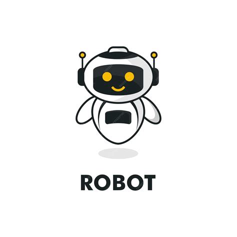 Робот-вектор каваи и милая векторная иллюстрация робота | Премиум векторы