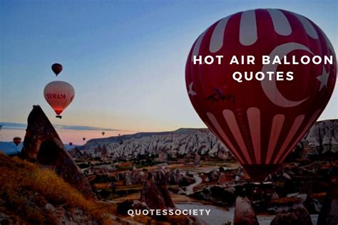Hot Air Balloon Quotes With Images Quotes Society