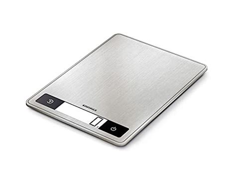 Soehnle Page Profi 200, digitale Küchenwaage silber aus Edelstahl ...