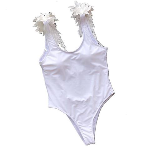 Badedragt i ét stykke til kvinder Angel Wings Bikini sæt Mor og mig Badedragter Familie