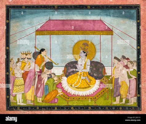 kangra painting  res stock photography  images alamy