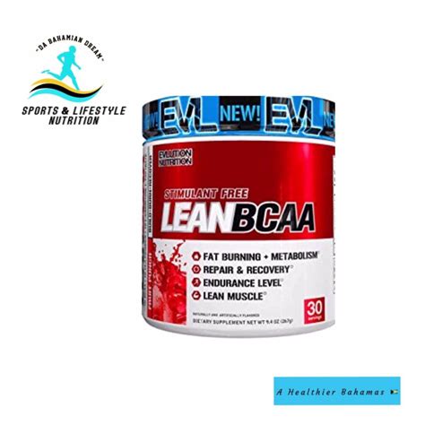 EVL - Lean BCAA - 30 servings - Andretti Bain - Health, Fitness ...