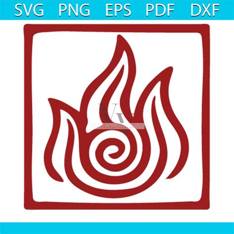 Fire Symbol Avatar