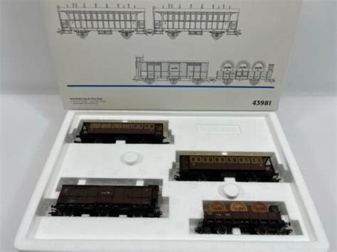 M Rklin G Terwagenset Pfalzbahn Aus Sammlung In Ovp Ebay