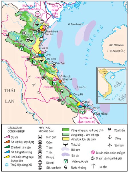 Lý Thuyết Địa Lí 9 Bài 24 Mới 2023 13 Câu Trắc Nghiệm Vùng Bắc