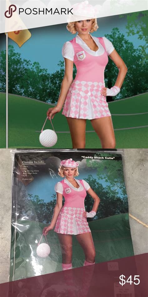 Caddy Shack Cutie Golf Costume Golf Costumes Costumes Dress Hats