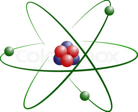 Lithium Atom Model | Stock vector | Colourbox