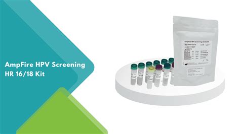 Ampfire Hpv Screening Hr 1618 Kit Kalgen Dna