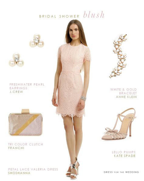 Pink Lace Dress for a Bridal Shower