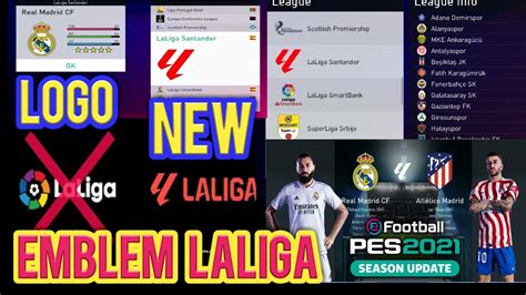 Pes New Emblem Logo Laliga Santander Season Youtube